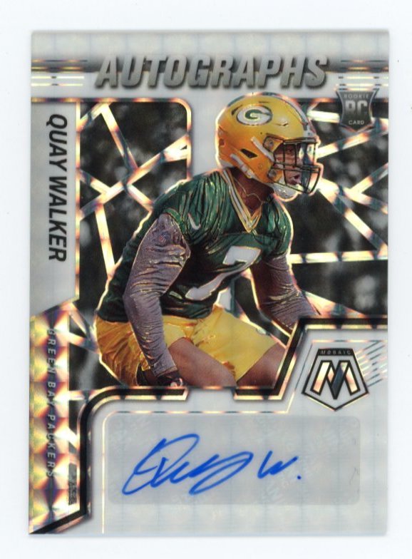 2022 Panini Mosaic Quay Walker #RAM-QW - Autograph #/25