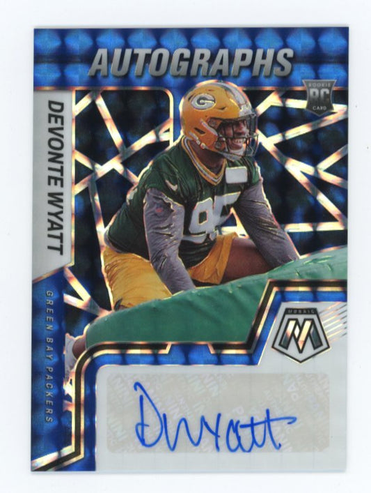 2022 Panini Mosaic Devonte Wyatt #RAM-DW - Autograph #/99