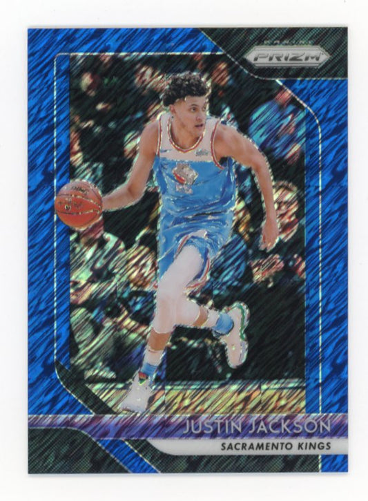 2018-19 Prizm Justin Jackson #191 - FOTL Blue Shimmer #/7