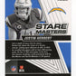 2022 Panini Mosaic Justin Herbert #SM-2 - Silver Stare Masters