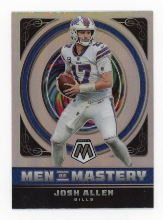 2022 Panini Mosaic Josh Allen #MM-5 - Silver Men of Mastery