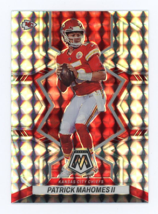 2022 Panini Mosaic Patrick Mahomes #94 - Silver Mosaic