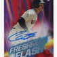 2019 Topps Chrome Chris Shaw #FFA-CS - #/5 Red Freshman Flash Autograph