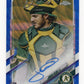 2021 Topps Chrome Jonah Heim #RA-JH - #/150 Blue Hyper Autograph