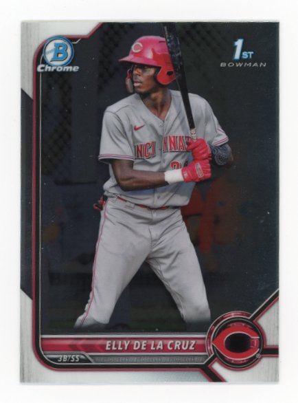 2022 Bowman Chrome 1st Elly De La Cruz #BCP-50