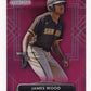 2022 Topps Bowman Sterling James Wood #BSP-57 - #/75 Pink Refractor