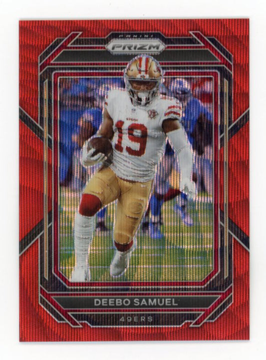 2022 Panini Prizm Deebo Samuel #265 - Red #/149 49ers