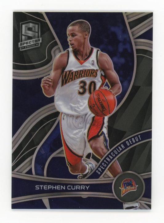 2021/22 Panini Spectra Stephen Curry Spectacular Debut #160 Warriors