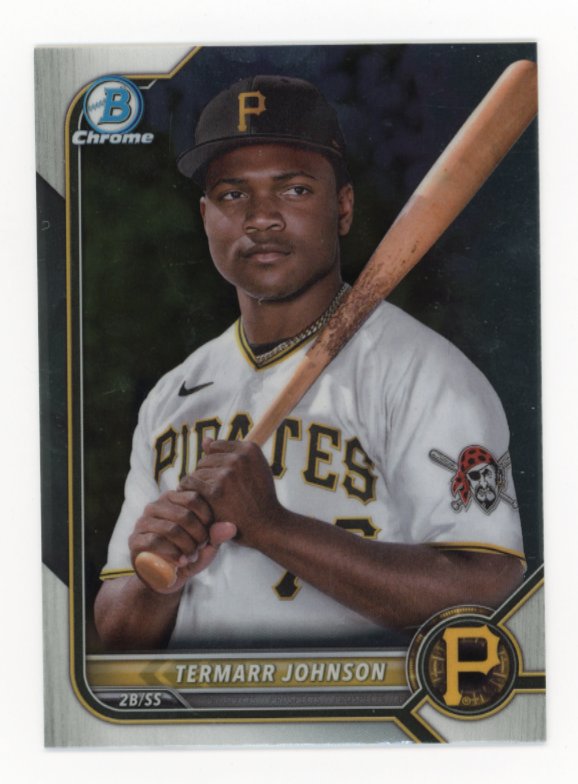 2022 Topps Bowman Chrome Termarr Johnson #BD-130 - SP Pirates